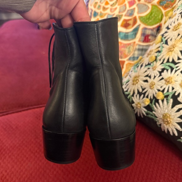 Christy Dawn The Dawn Boot in Noir Leather - Picture 6 of 8